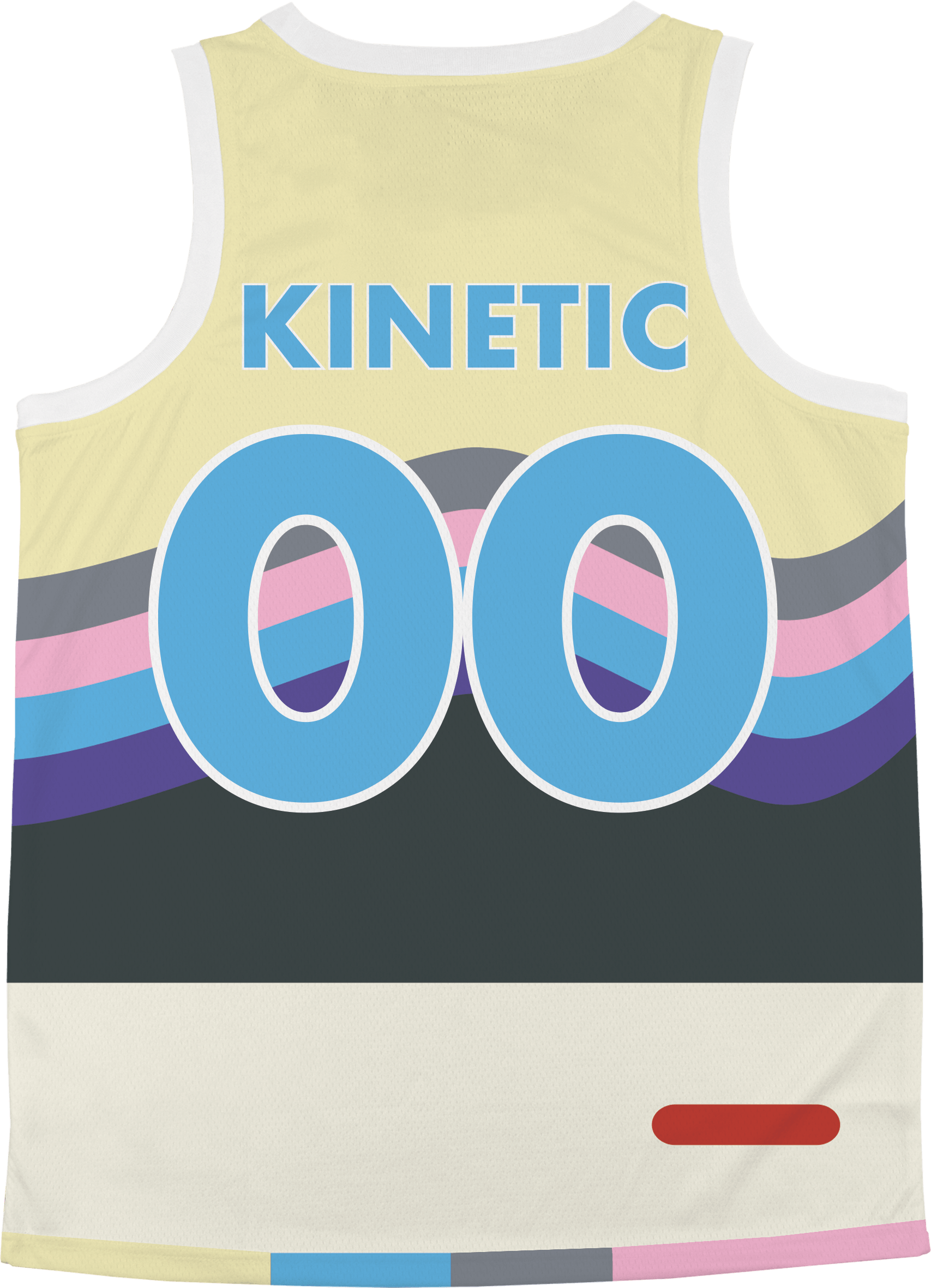 Chi Phi - Swirl Basketball Jersey - Kinetic Society