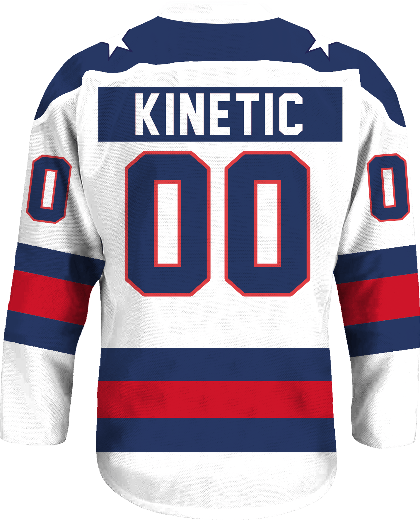 Custom Hockey Jerseys with Rangers in Twill Letters Youth XL / (Just Number) / White
