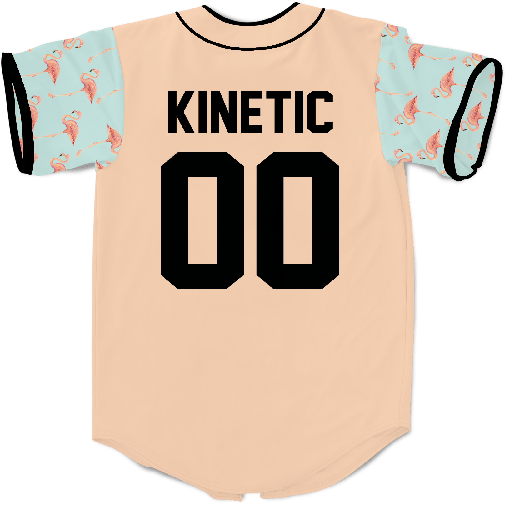 Zeta Tau Alpha - Flamingo Fam Baseball Jersey - Kinetic Society