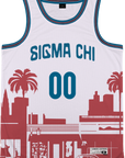 SIGMA CHI - Town Lights Basketball Jersey