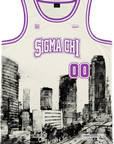 SIGMA CHI - LA Rough Basketball Jersey