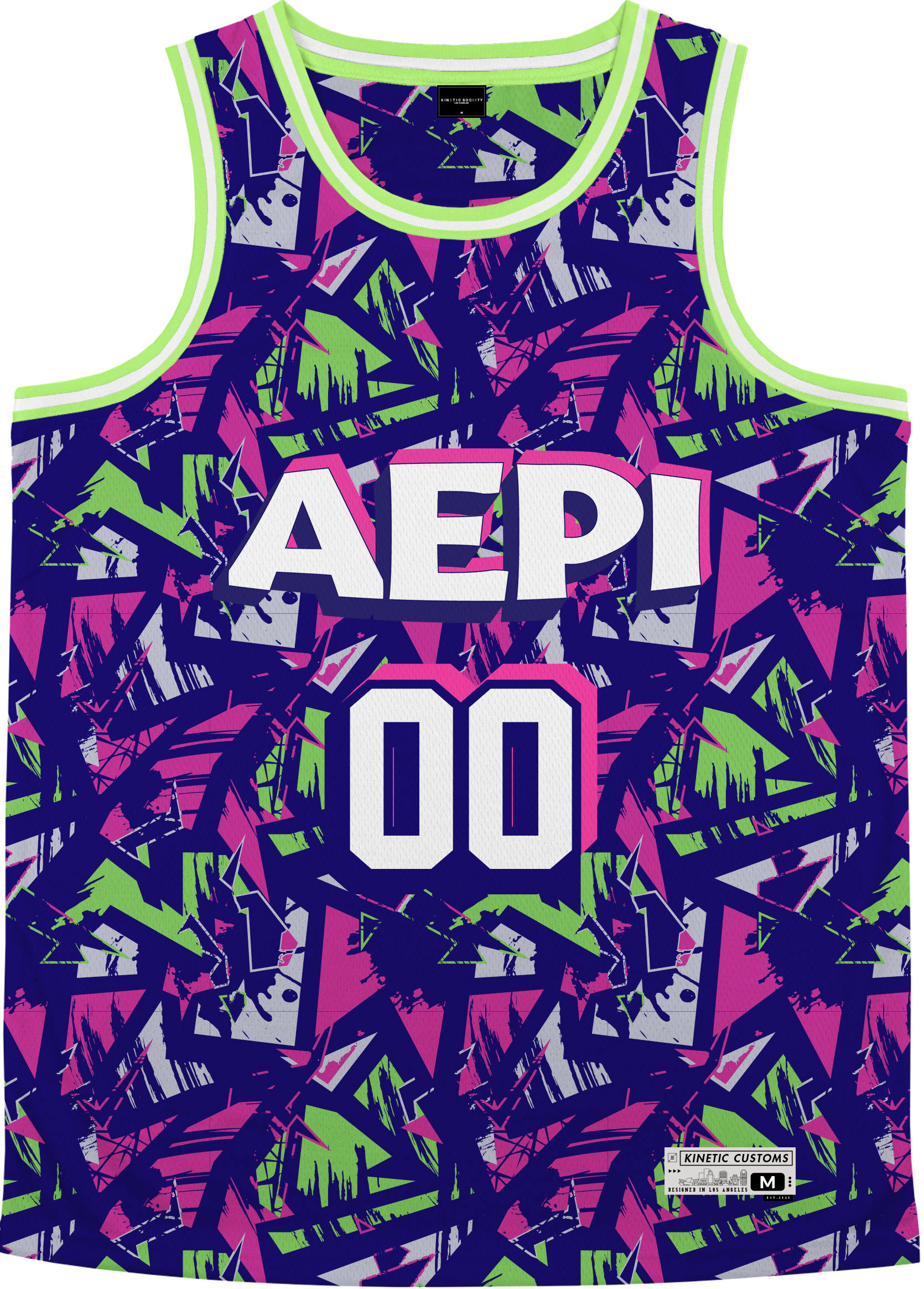 ALPHA EPSILON PI - Purple Shrouds Basketball Jersey