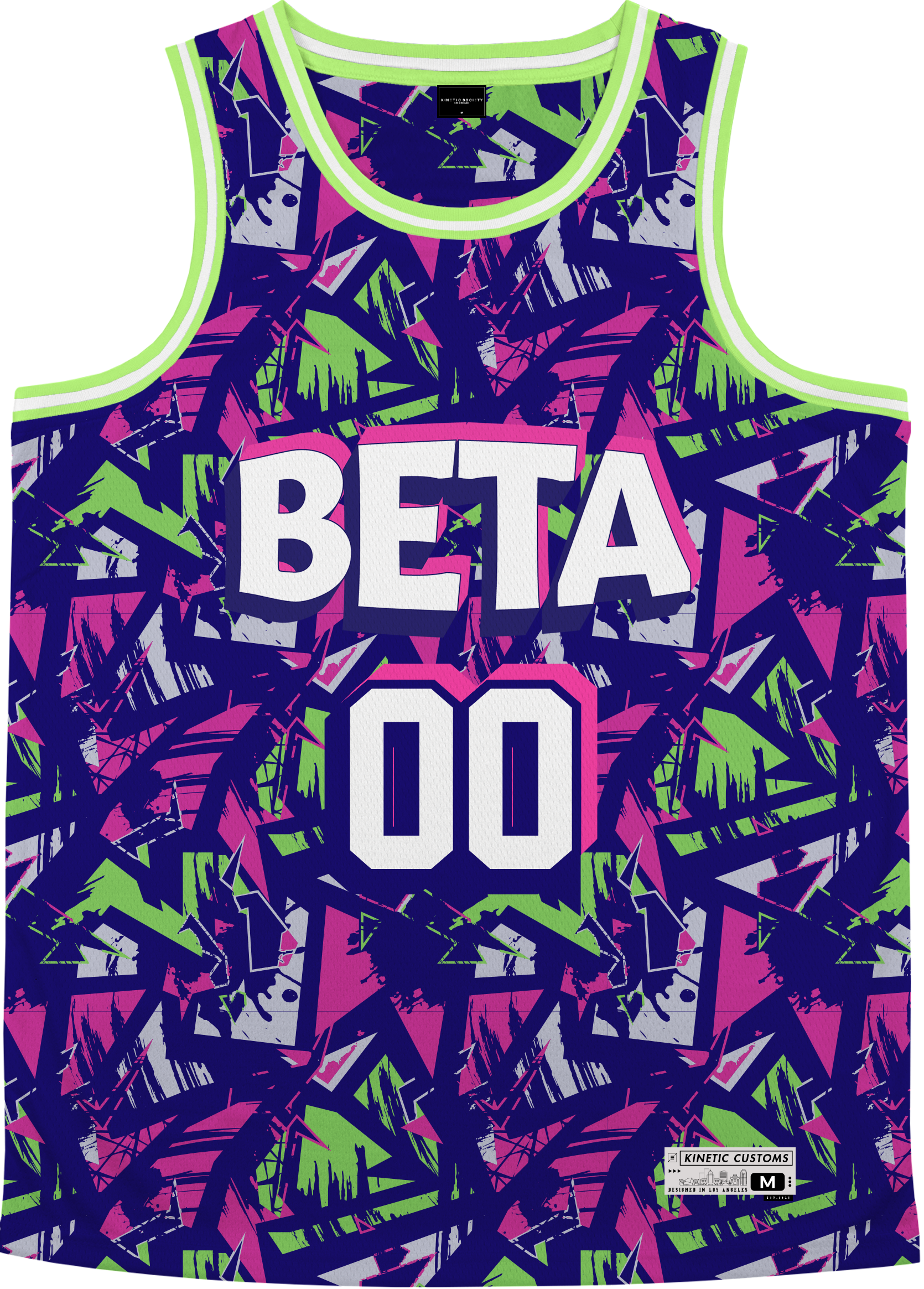 BETA THETA PI - Purple Shrouds Basketball Jersey