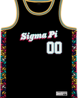 SIGMA PI - Cubic Arrows Basketball Jersey
