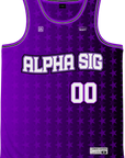 ALPHA SIGMA PHI - Stars Over Stripes Basketball Jersey