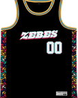 ZETA BETA TAU - Cubic Arrows Basketball Jersey