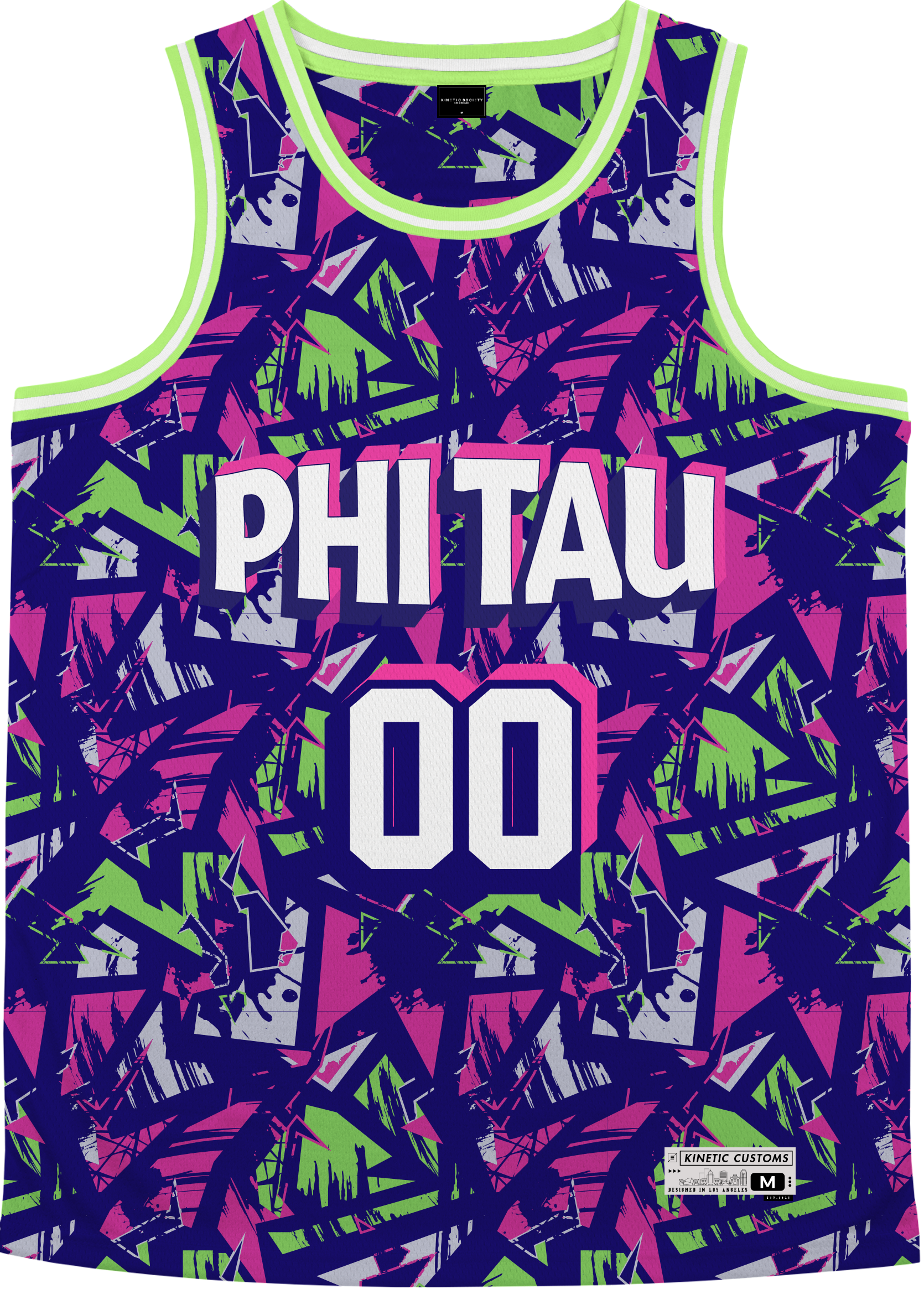 PHI KAPPA TAU - Purple Shrouds Basketball Jersey