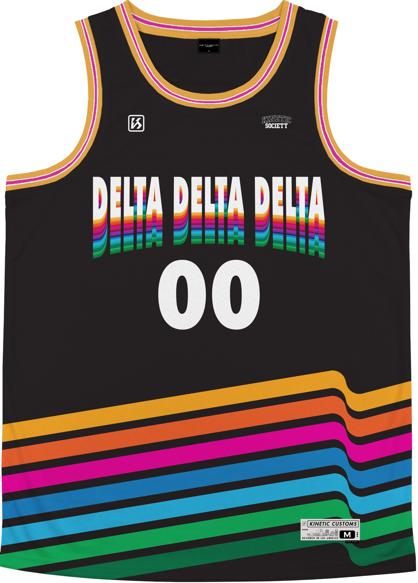 DELTA DELTA DELTA - 80max Basketball Jersey