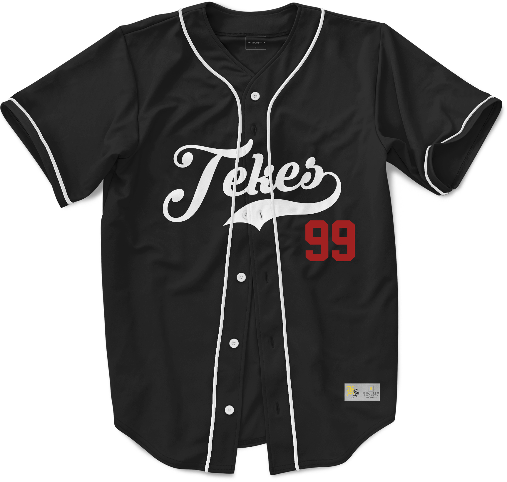Tau Kappa Epsilon - Blackout Baseball Jersey