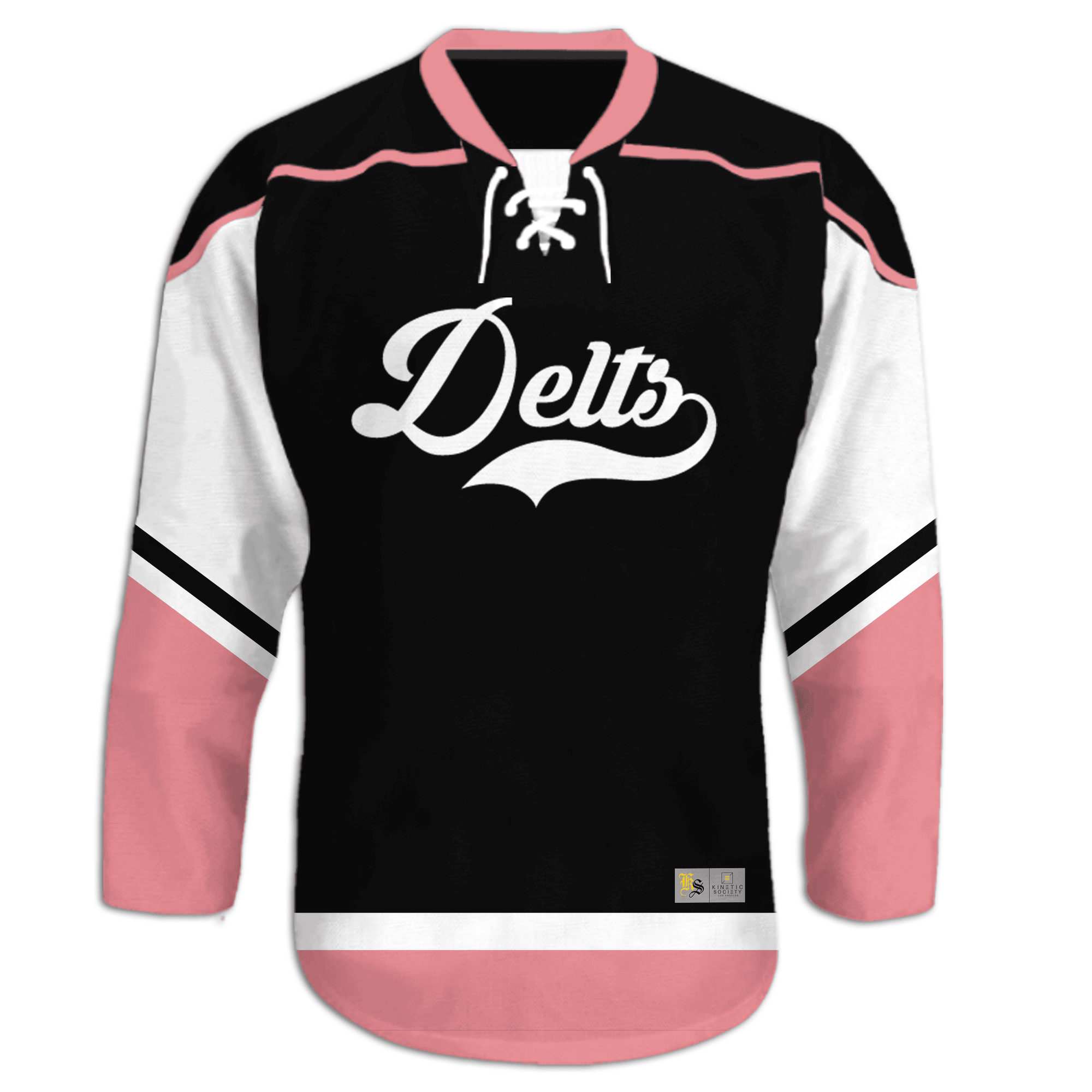 Delta Tau Delta - Black Pink - Hockey Jersey