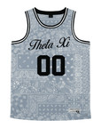 Theta Xi - Slate Bandana - Basketball Jersey