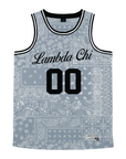 Lambda Chi Alpha - Slate Bandana - Basketball Jersey