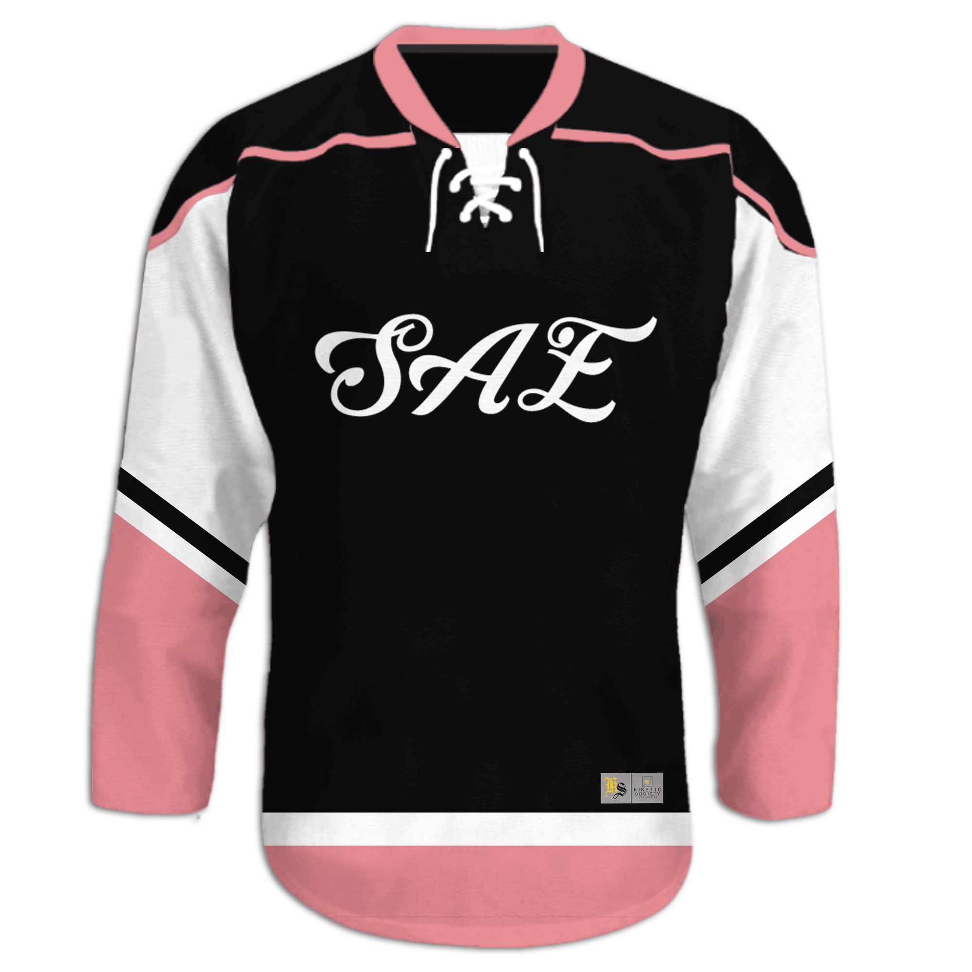 Sigma Alpha Epsilon - Black Pink - Hockey Jersey