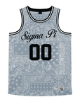 Sigma Pi - Slate Bandana - Basketball Jersey