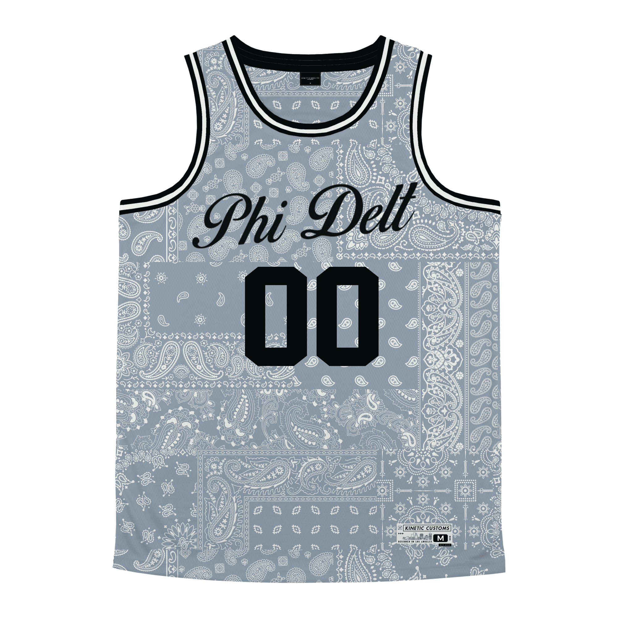 Phi Delta Theta - Slate Bandana - Basketball Jersey