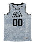 Kappa Delta Rho - Slate Bandana - Basketball Jersey