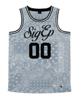 Sigma Phi Epsilon - Slate Bandana - Basketball Jersey