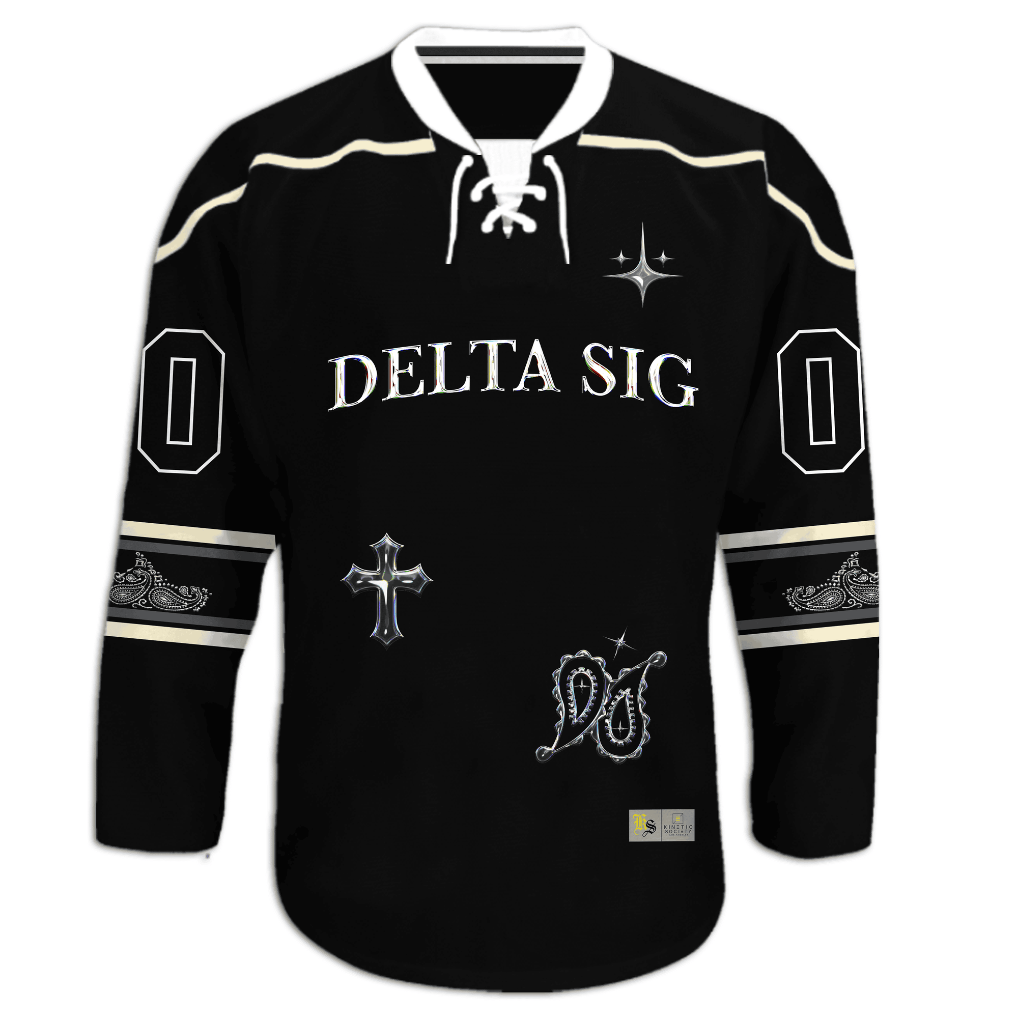 Delta Sigma Phi - Chrome Paisley Hockey Jersey