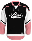 Alpha Epsilon Pi - Black Pink - Hockey Jersey