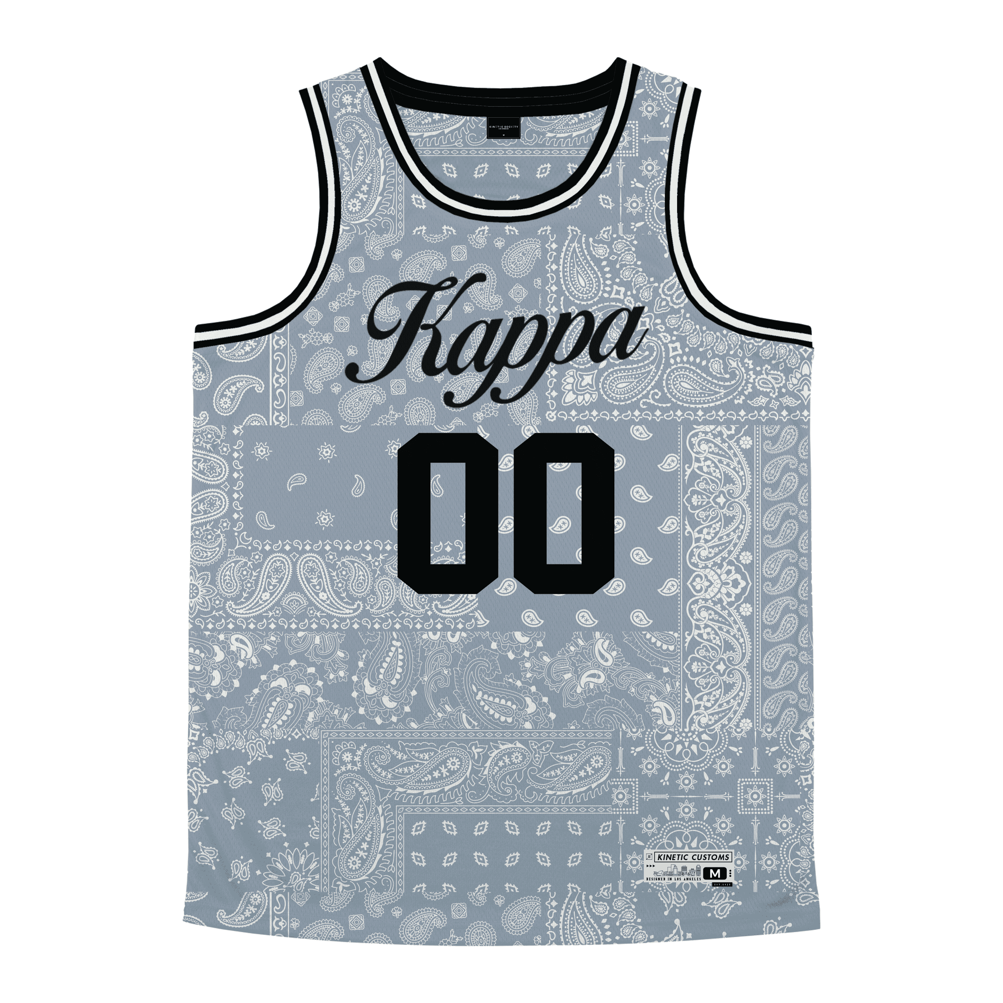 Kappa Kappa Gamma - Slate Bandana - Basketball Jersey