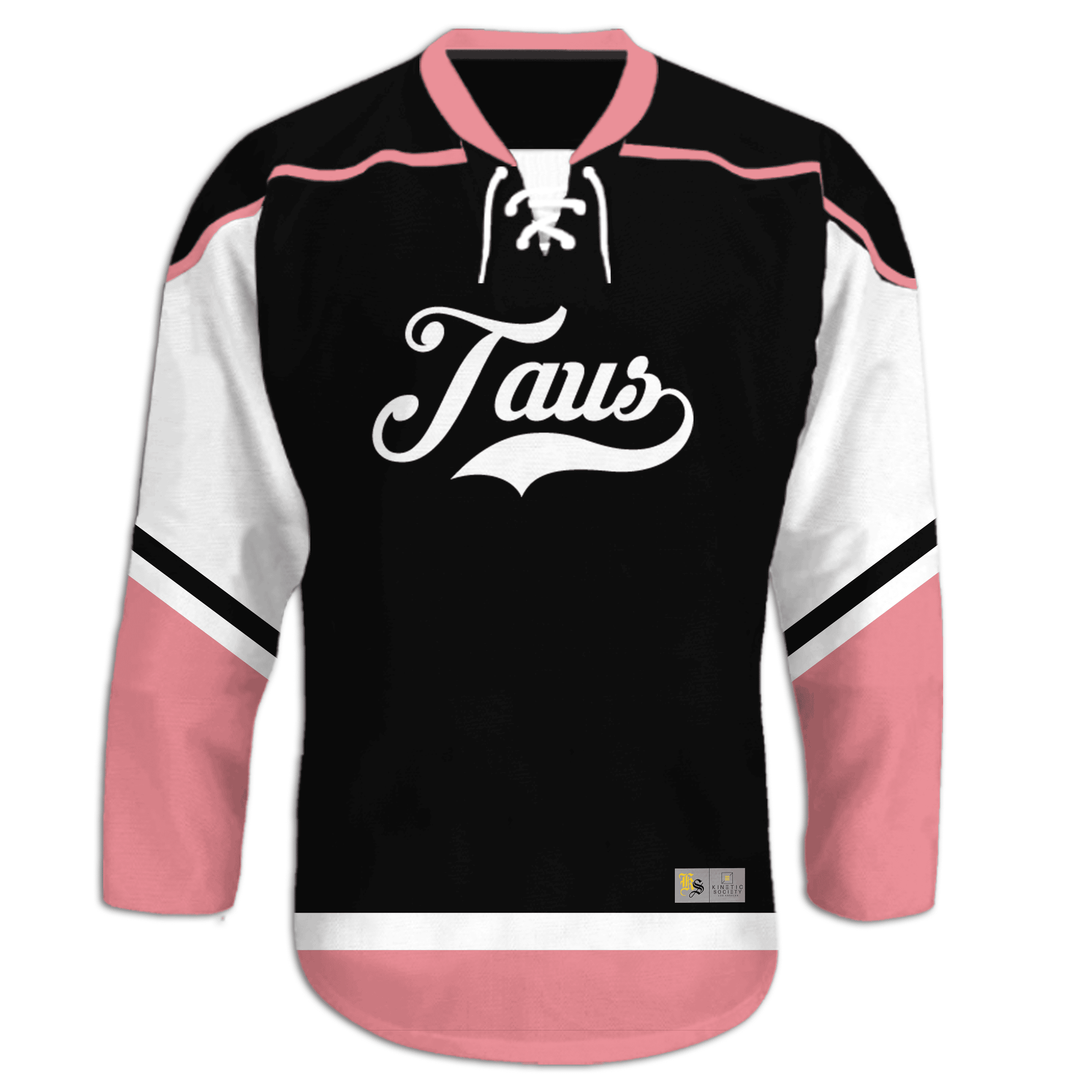 Alpha Tau Omega - Black Pink - Hockey Jersey