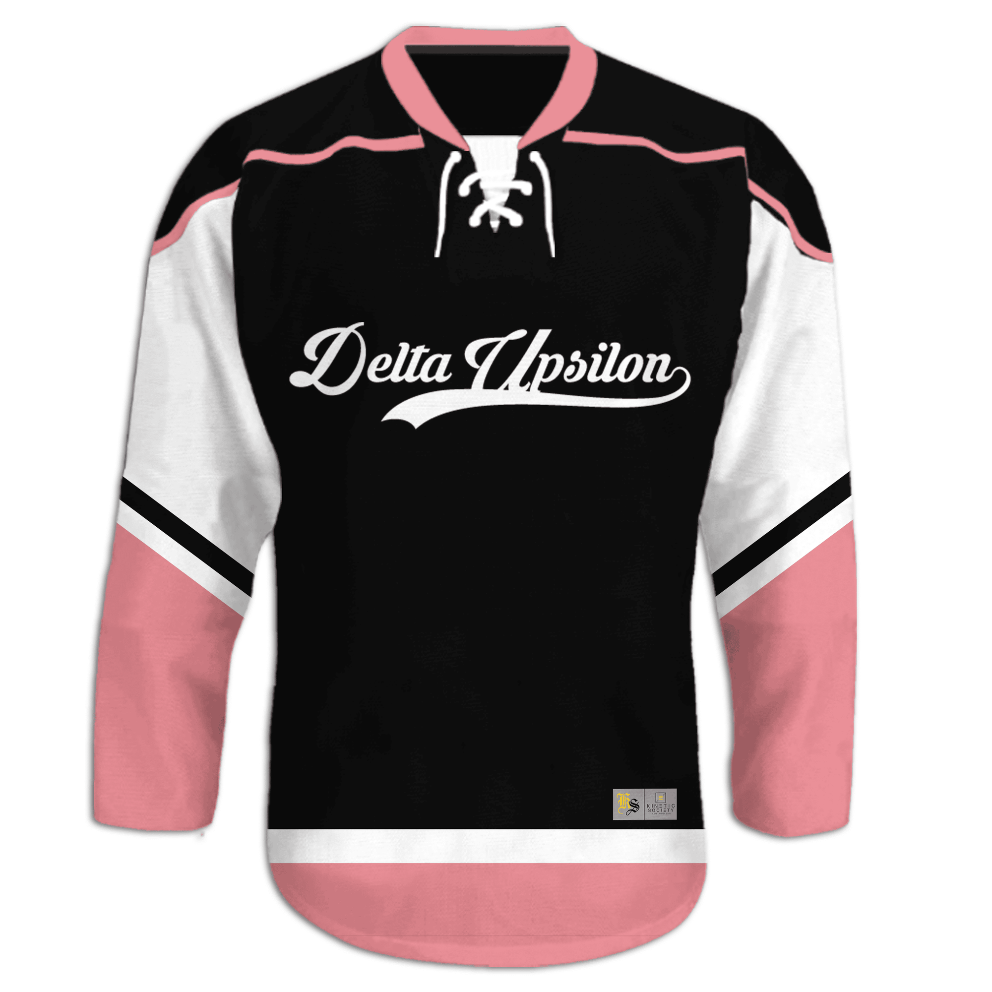 Delta Upsilon - Black Pink - Hockey Jersey