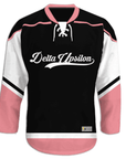 Delta Upsilon - Black Pink - Hockey Jersey
