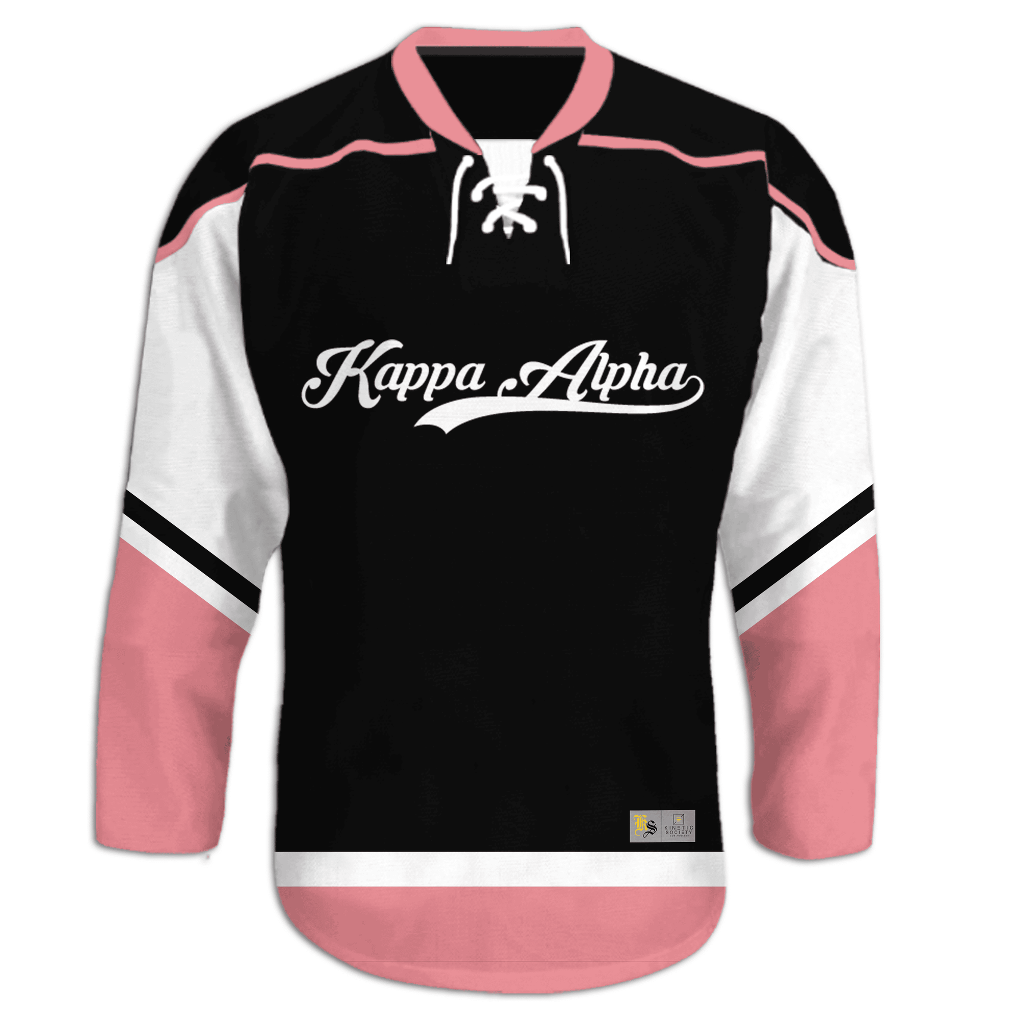 Kappa Alpha Order - Black Pink - Hockey Jersey