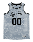 Sigma Tau Gamma - Slate Bandana - Basketball Jersey