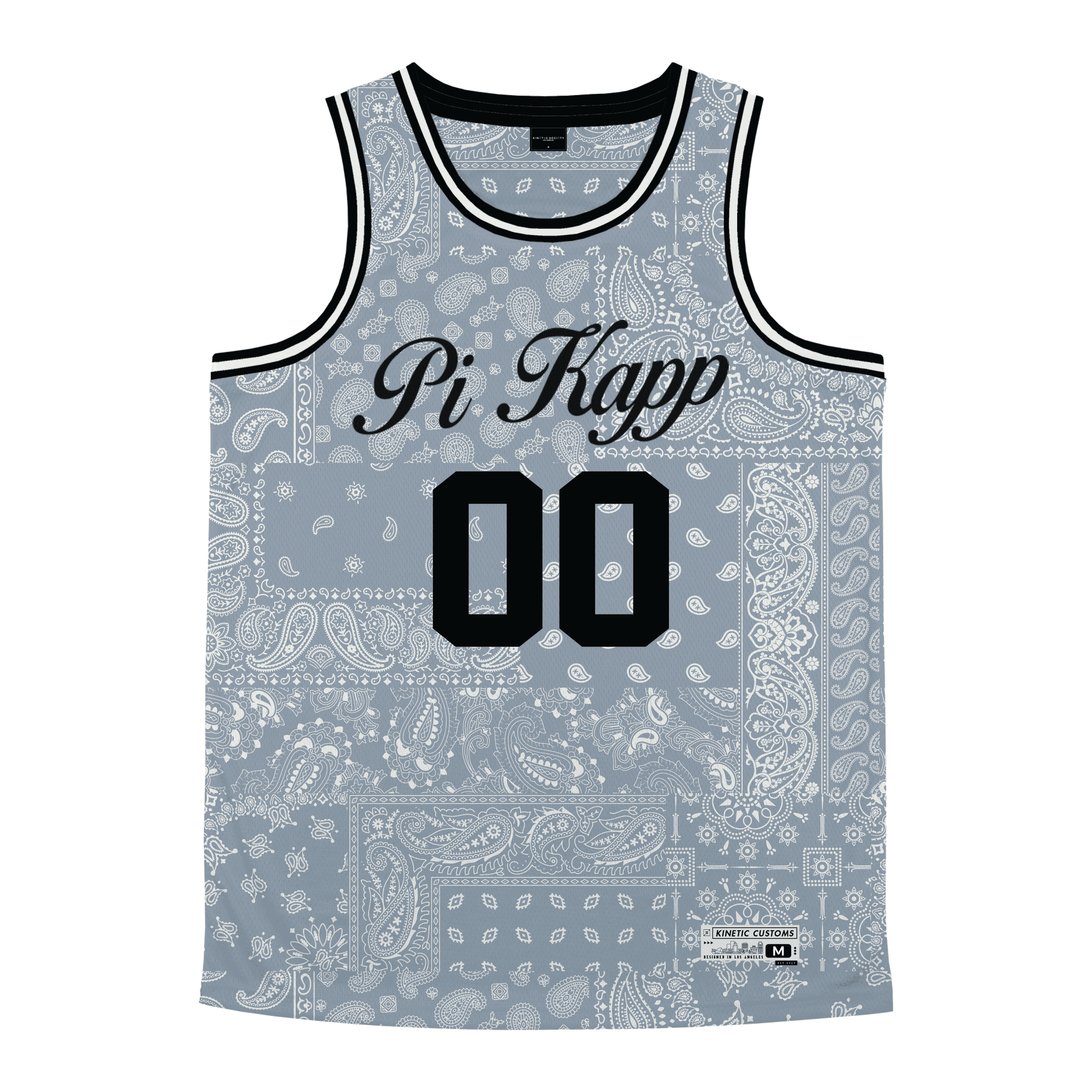 Pi Kappa Phi - Slate Bandana - Basketball Jersey