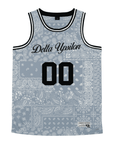 Delta Upsilon - Slate Bandana - Basketball Jersey