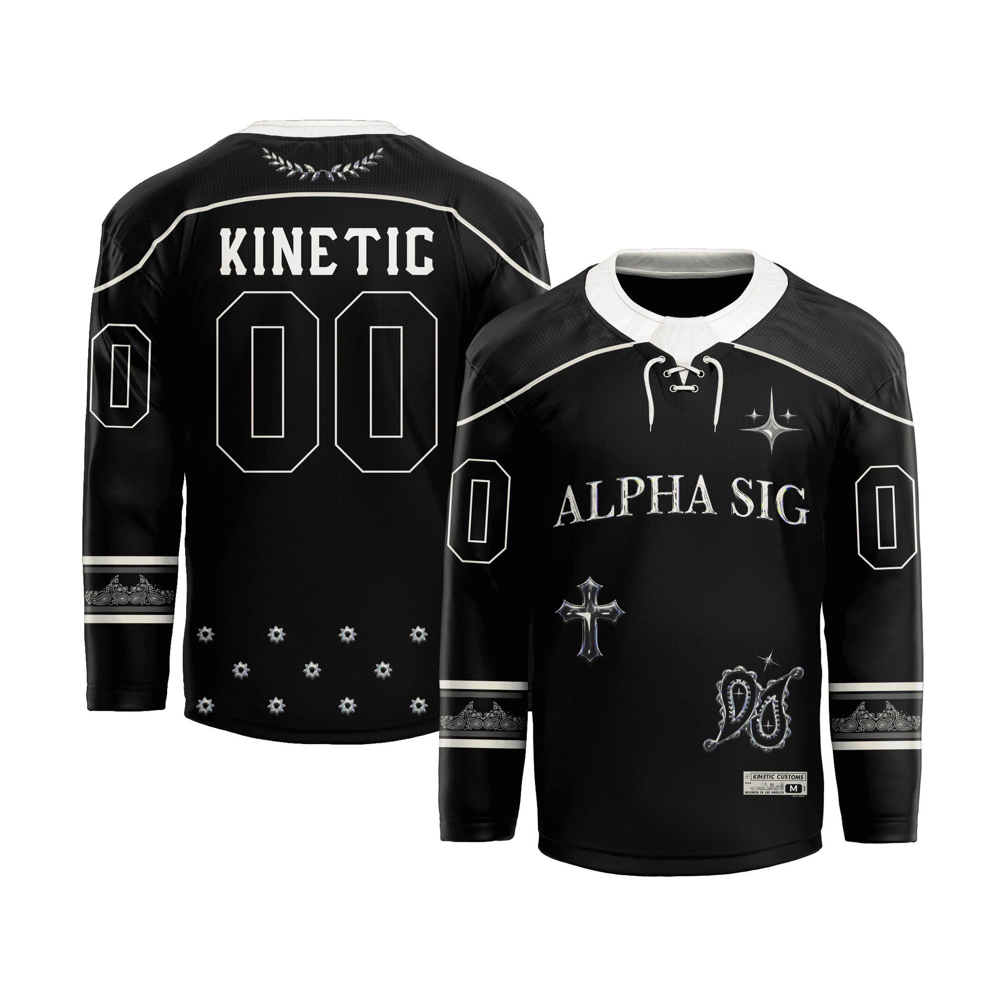 Alapha Sigma Phi - Chrome Paisley Hockey Jersey