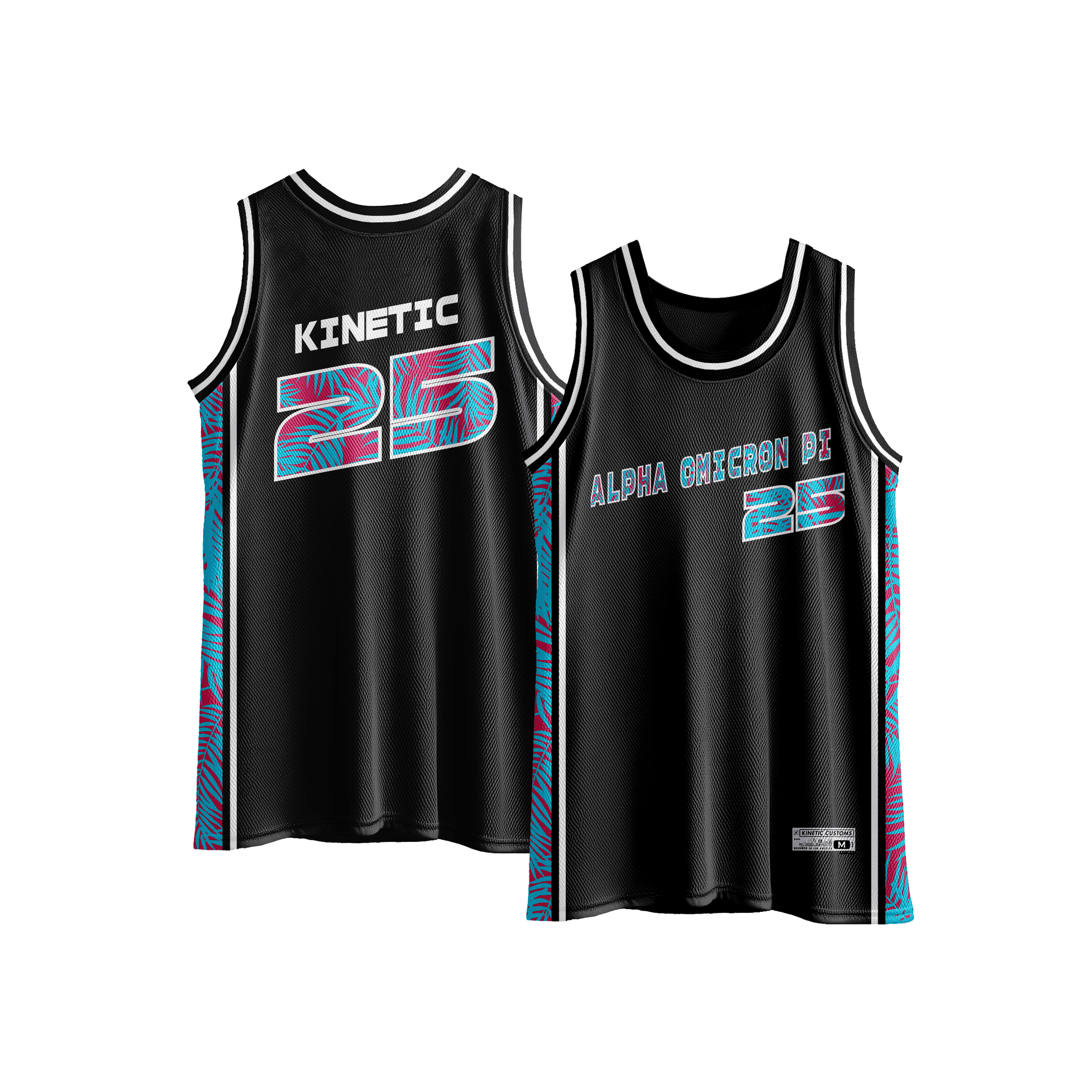 Alpha Omicron Pi - Neo Palms Basketball Jersey