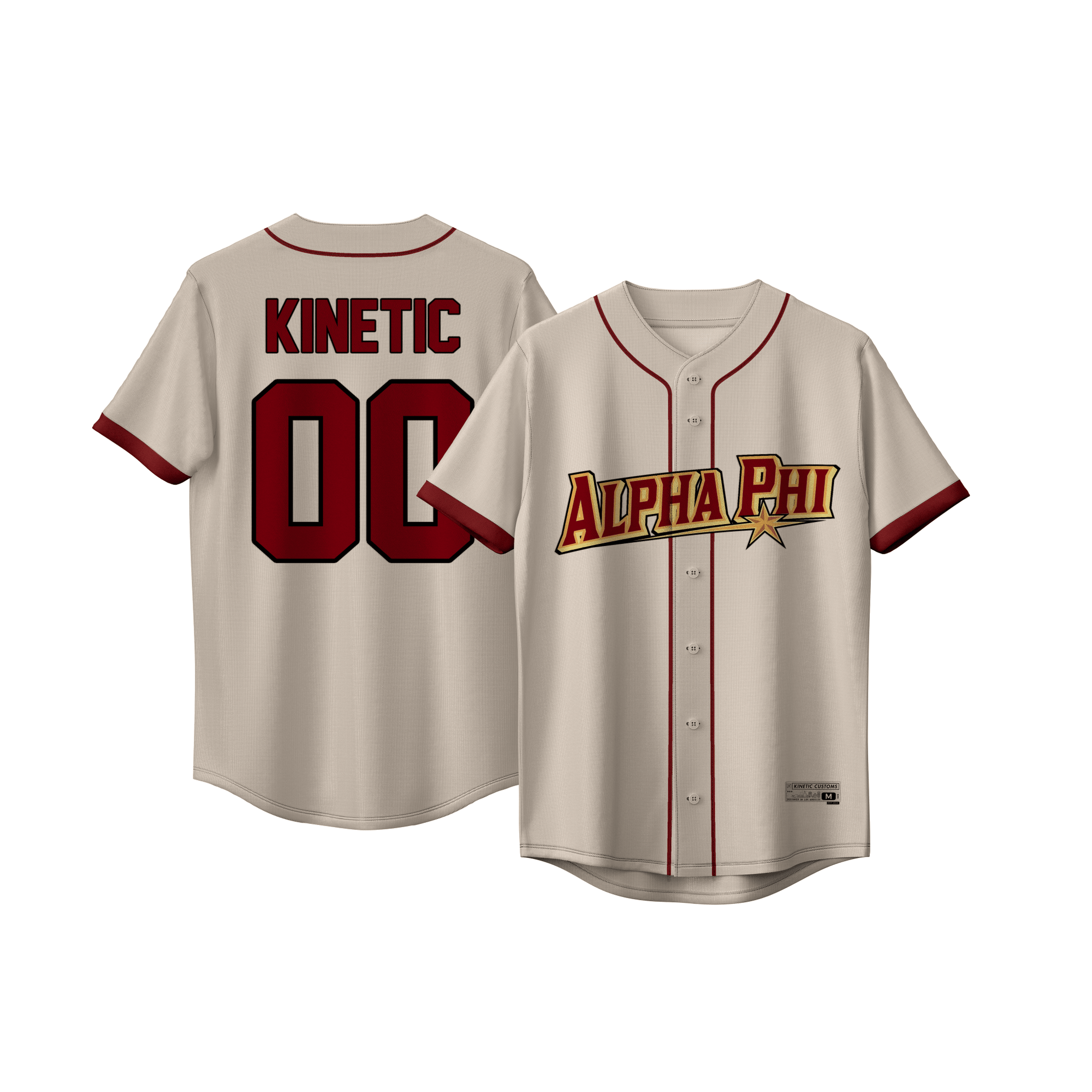 Alpha Phi - Star Dust - Baseball Jersey