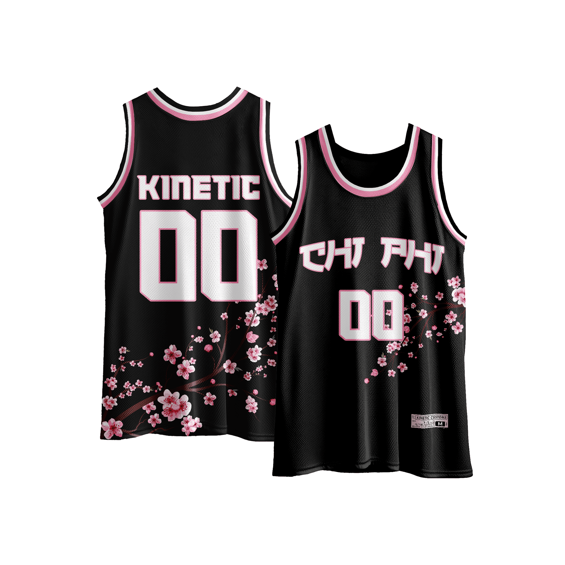 Chi Phi - Black Cherry Basketball Jersey – Kinetic Society LLC