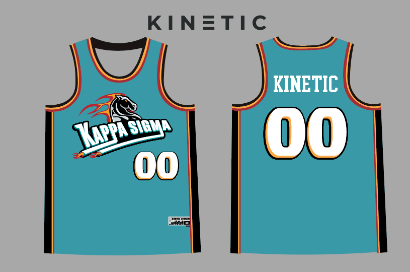 Custom Kappa Sigma Basketball Jersey - Fully Stitched