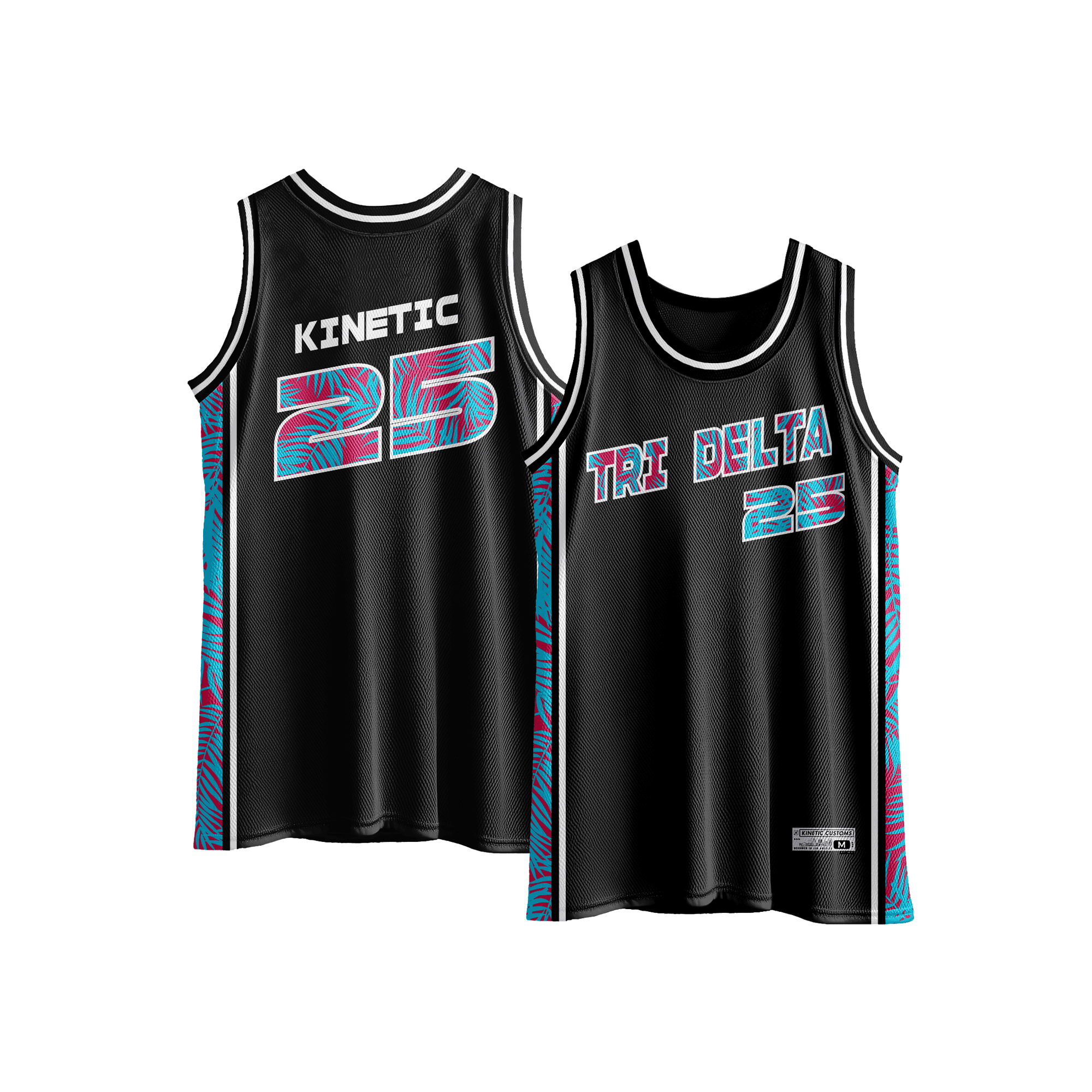 Delta Delta Delta - Neo Palms Basketball Jersey