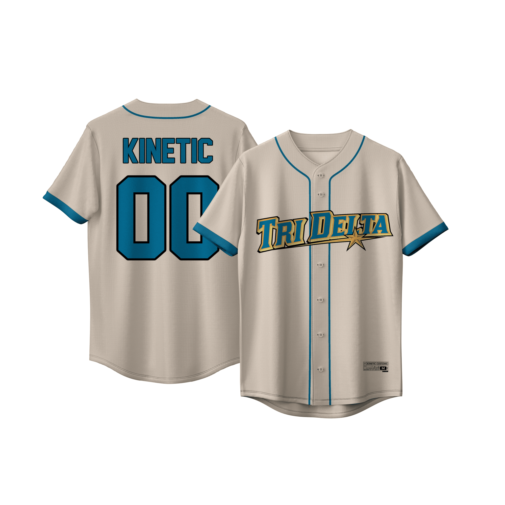 Delta Delta Delta - Star Dust - Baseball Jersey
