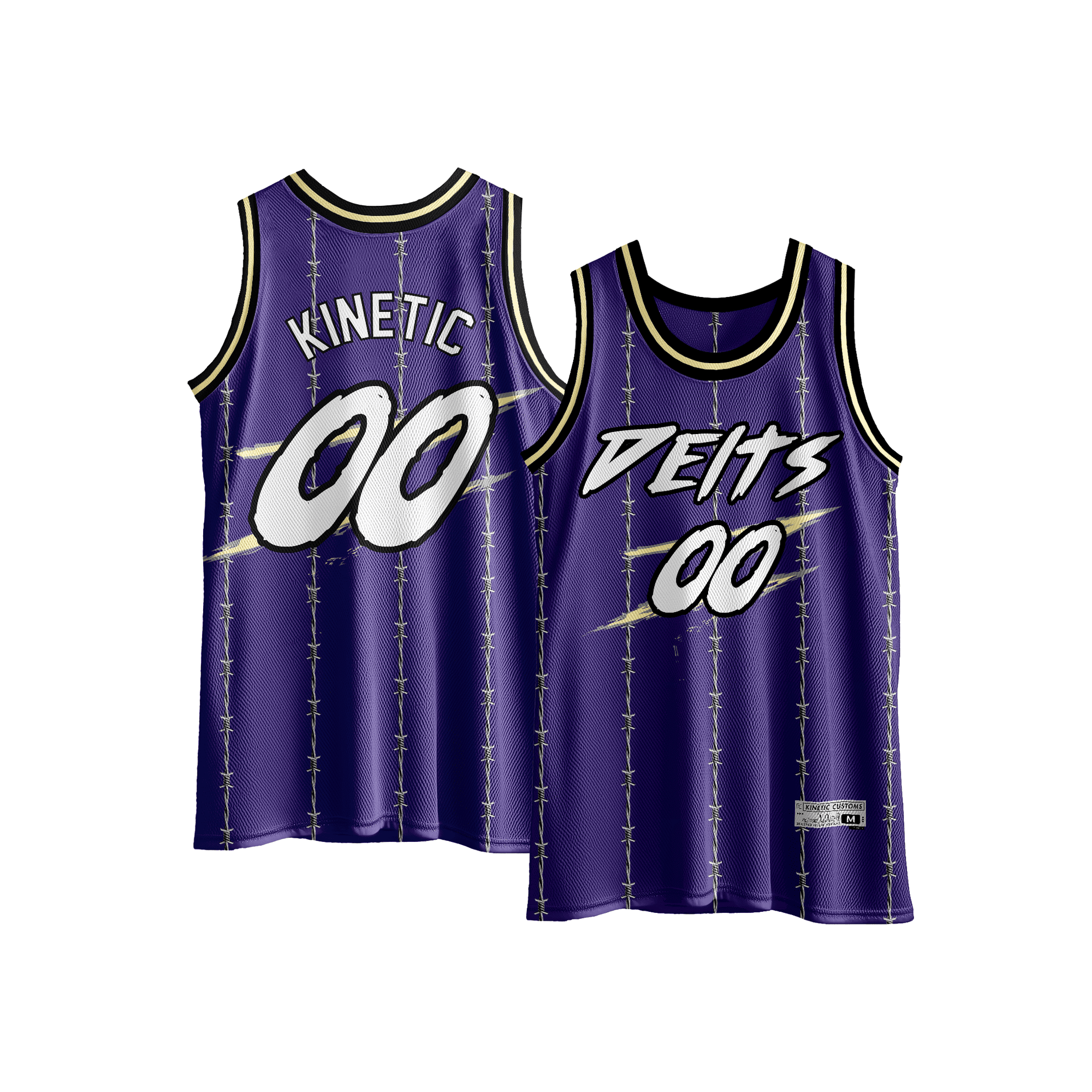 Delta Tau Delta - Barbed Wire Basketball Jersey