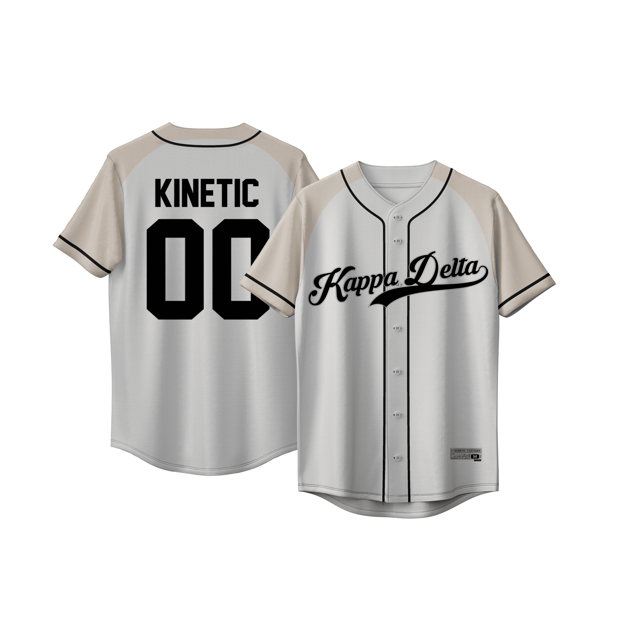 Kappa Delta - Classic Cream - Baseball Jersey