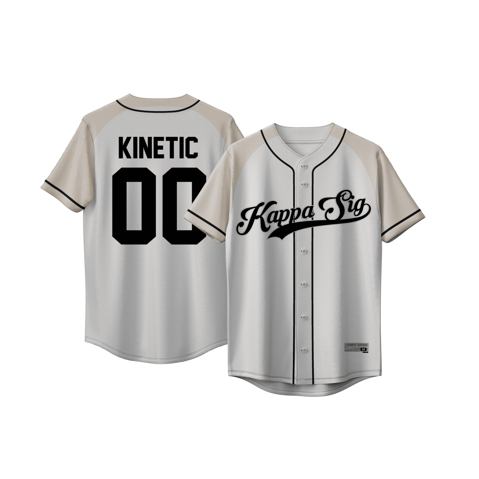 Kappa Sigma Classic Cream Baseball Jersey – Kinetic Society LLC