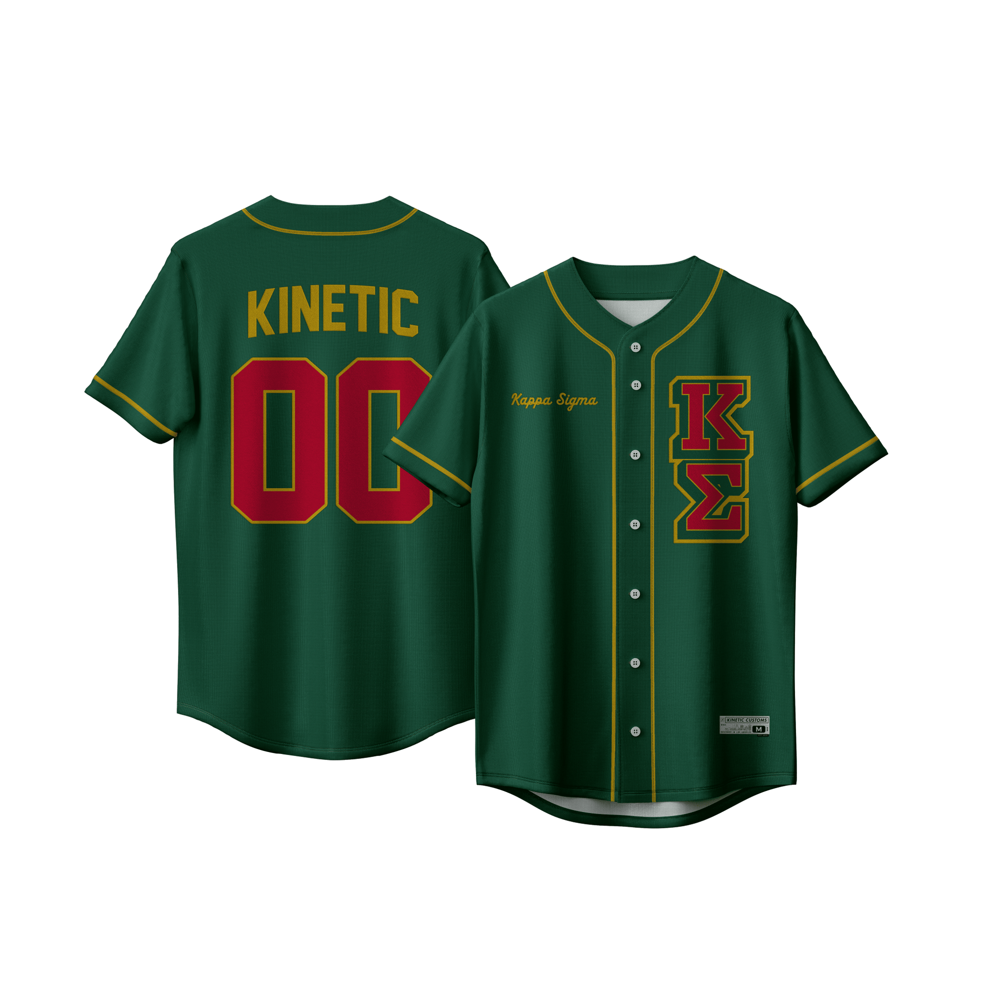 Kappa Sigma The Block Baseball Jersey – Kinetic Society LLC