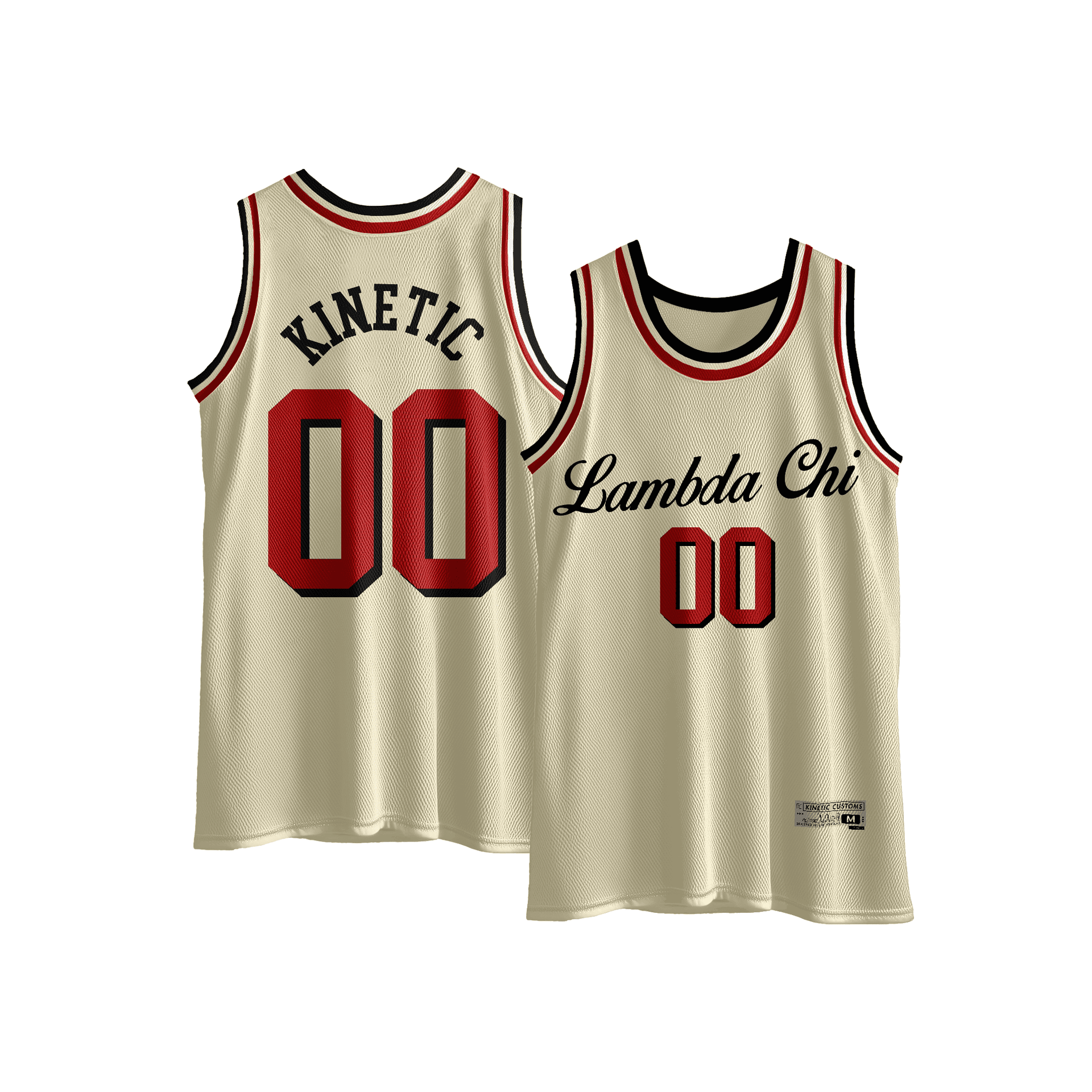 Lambda Chi Alpha - Vintage Cream Basketball Jersey – Kinetic