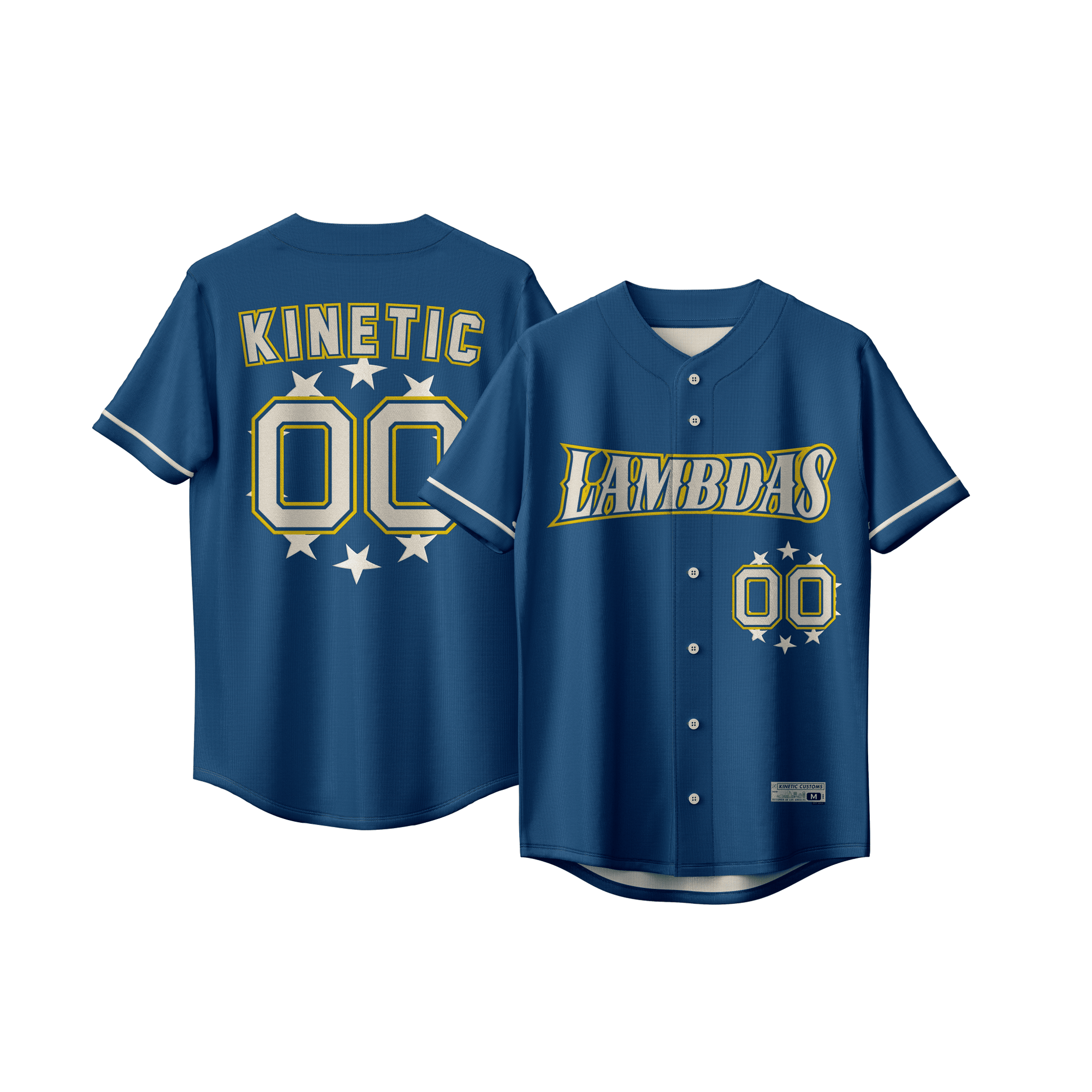 Lambda Phi Epsilon - Star League Baseball Jersey