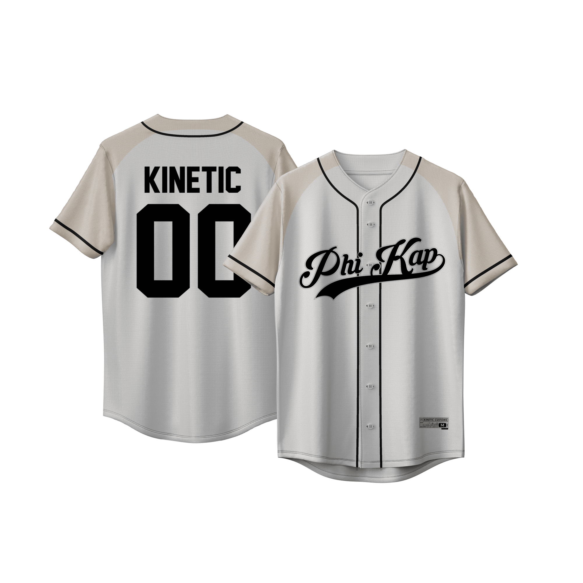 Phi Kappa Sigma - Classic Cream - Baseball Jersey