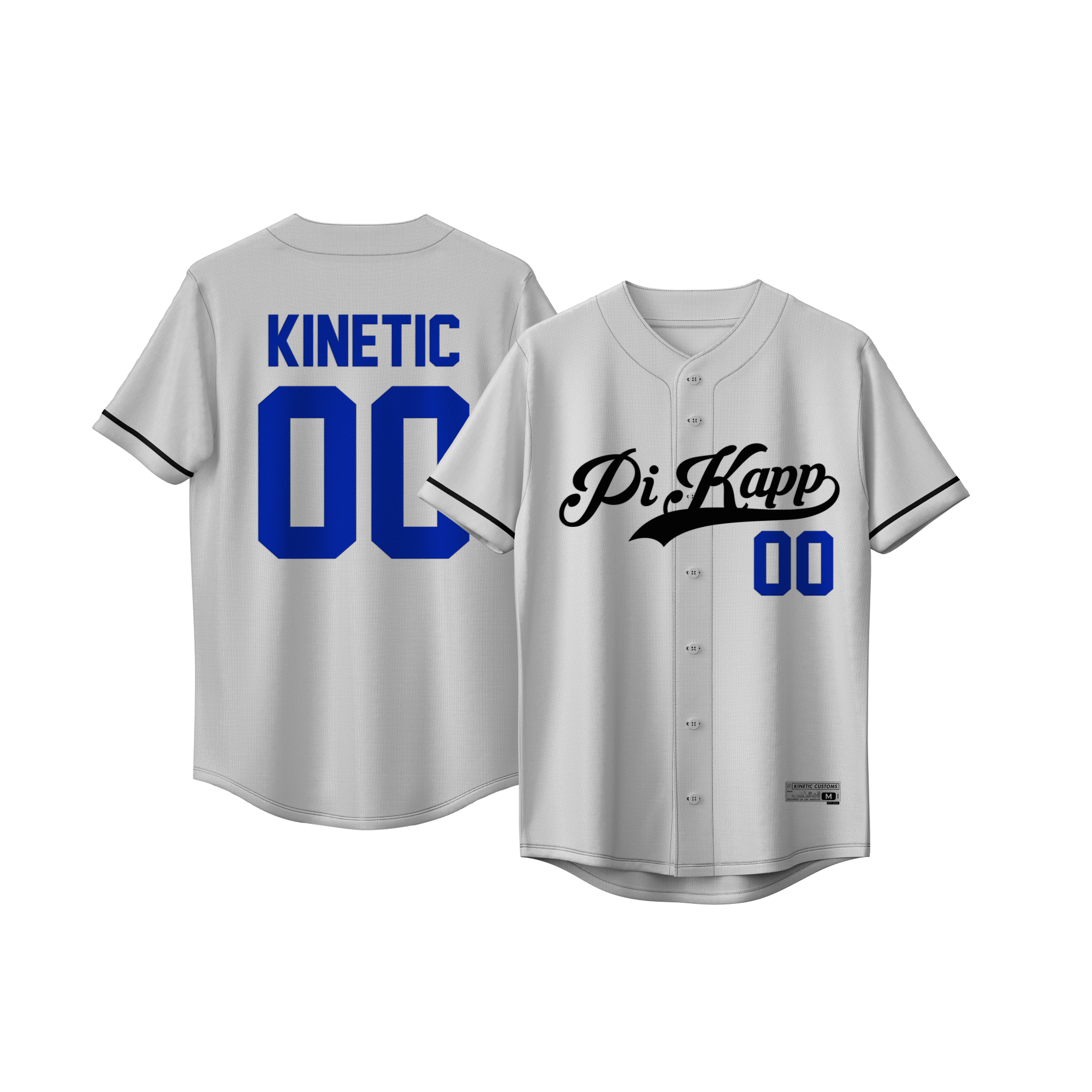 Pi Kappa Phi - Classic Ballpark Blue Baseball Jersey