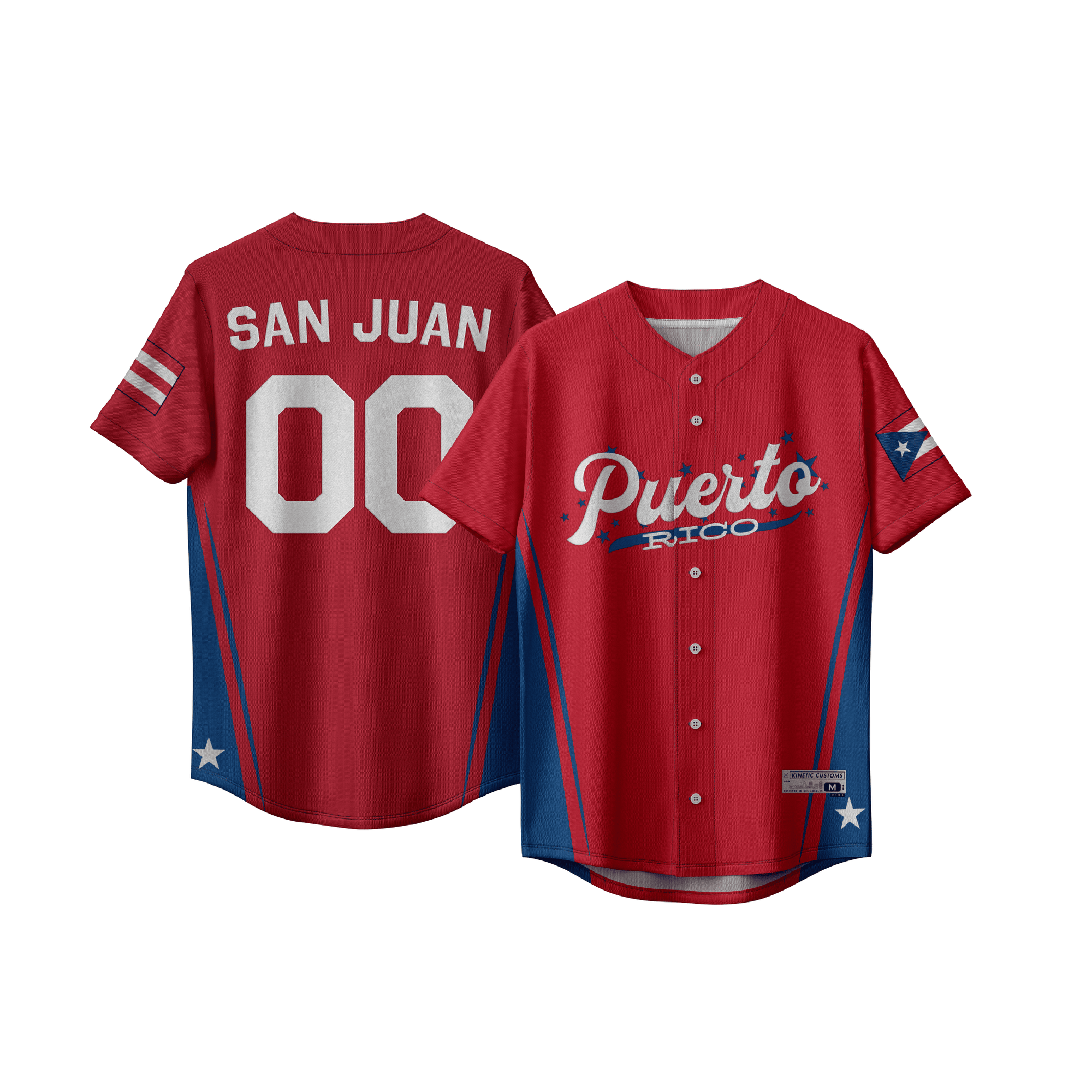 Puerto Rico Baseball Jersey