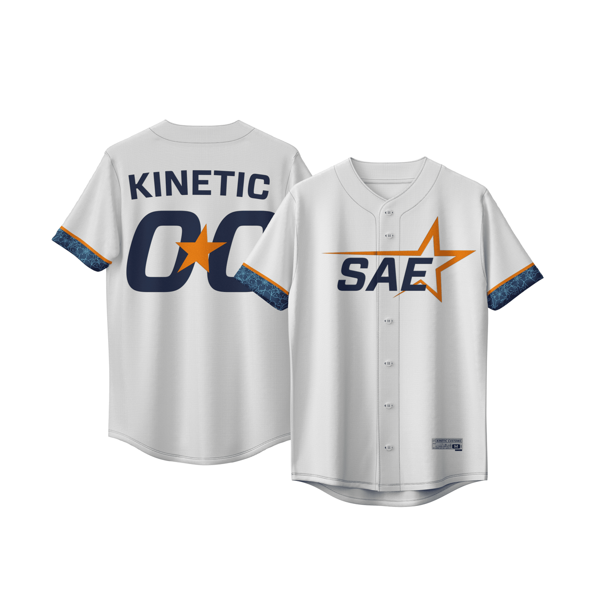 Sigma Baseball Sigma Alpha Epsilon - Nova Line Baseball Jersey – Kinetic Society LLC