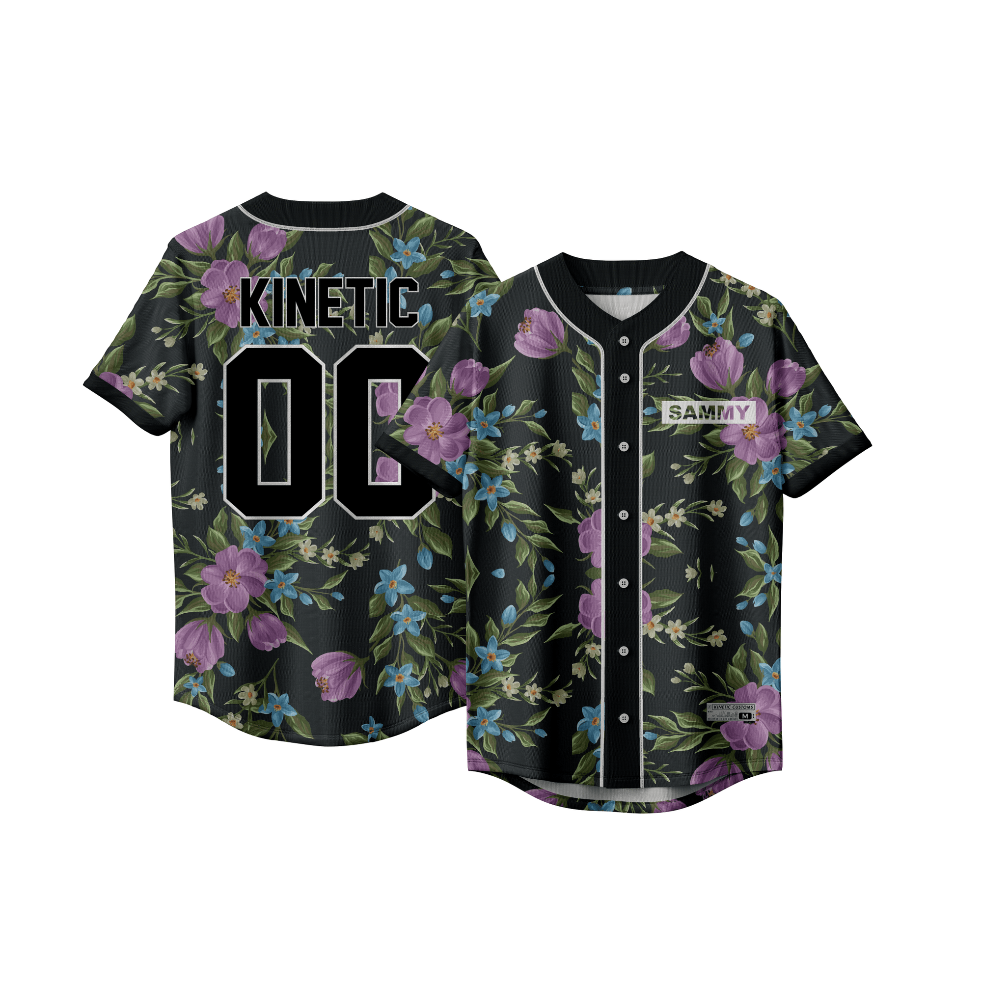 Sigma Alpha Mu Midnight Bloom Baseball Jersey – Kinetic Society LLC