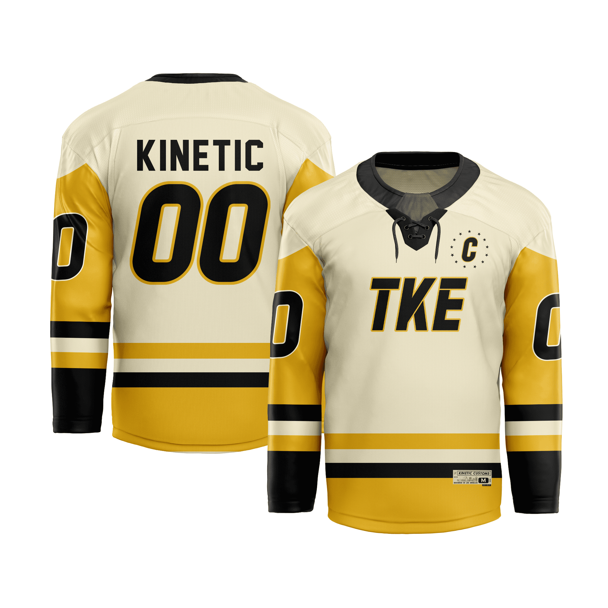 Tau Kappa Epsilon - Golden Cream Hockey Jersey